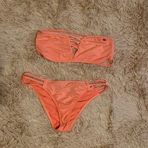 o’neill orange bikini